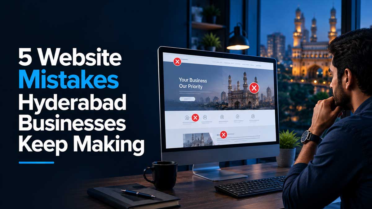 5 Website Mistakes Hyderabad Businesses Keep Making