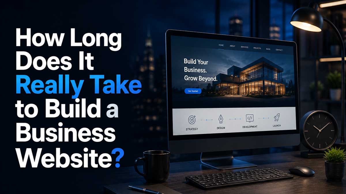 How Long Does It Really Take to Build a Business Website